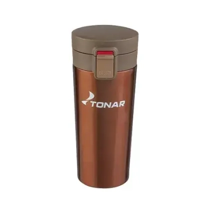 Термос-кружка Тонар HS.TMK-02 400ML, Кофейный