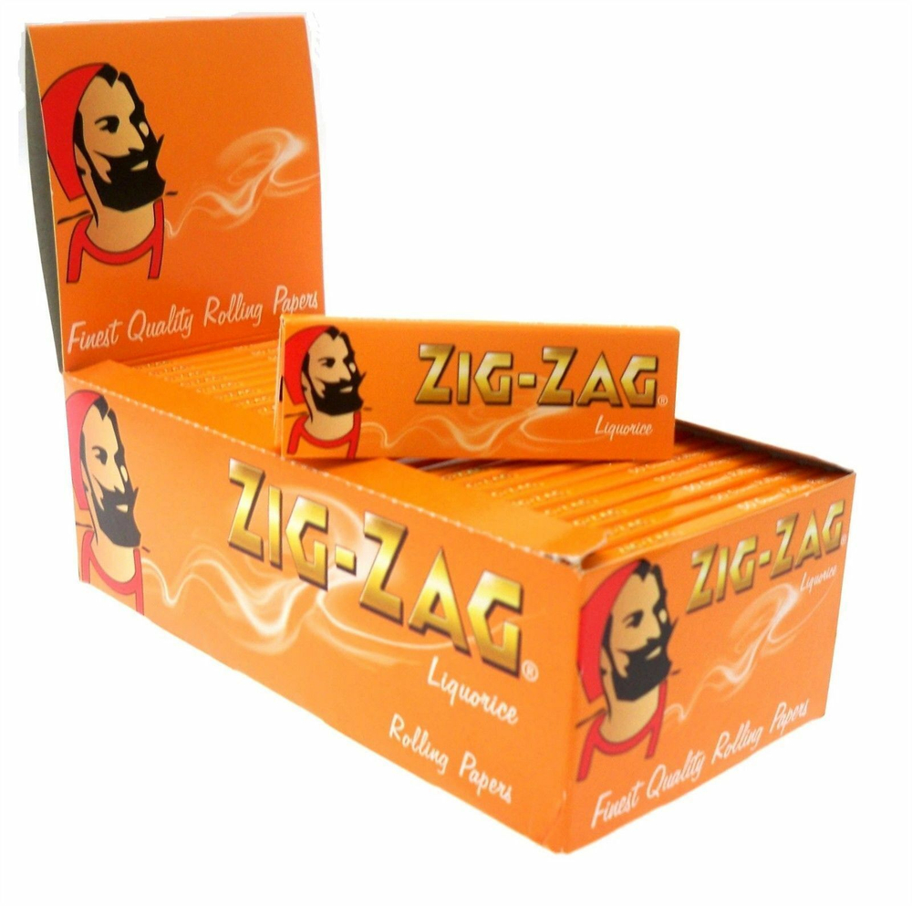 Бумага для сигарет блок "Zig-Zag" Liquorice 50л*50шт.