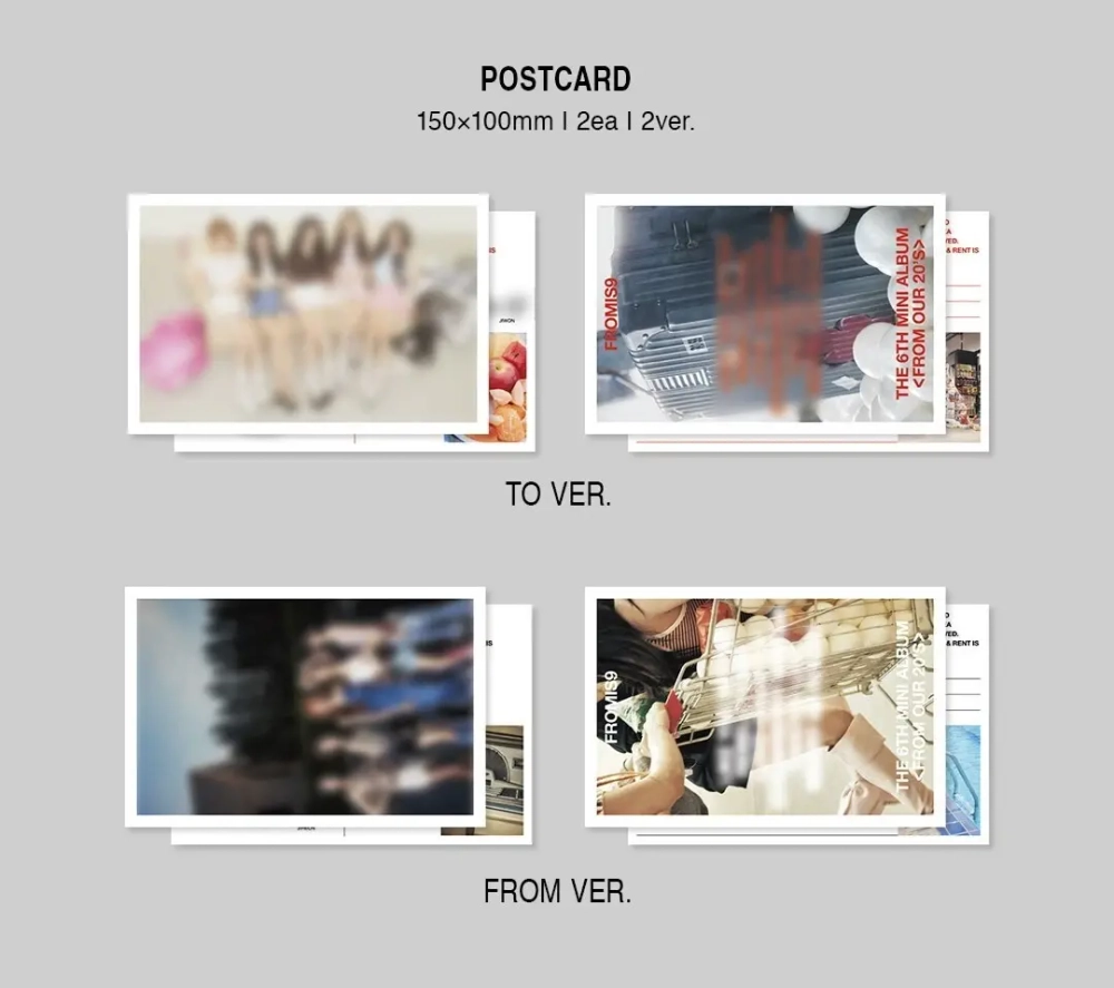 Альбом fromis_9 - From Our 20’s [Postcard ver.]