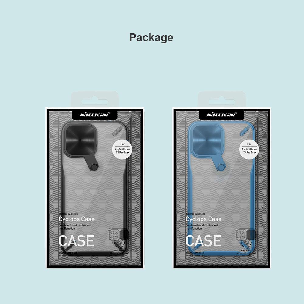 Чехол с откидной крышкой для камеры для iPhone 13 от Nillkin, серия Cyclops Case
