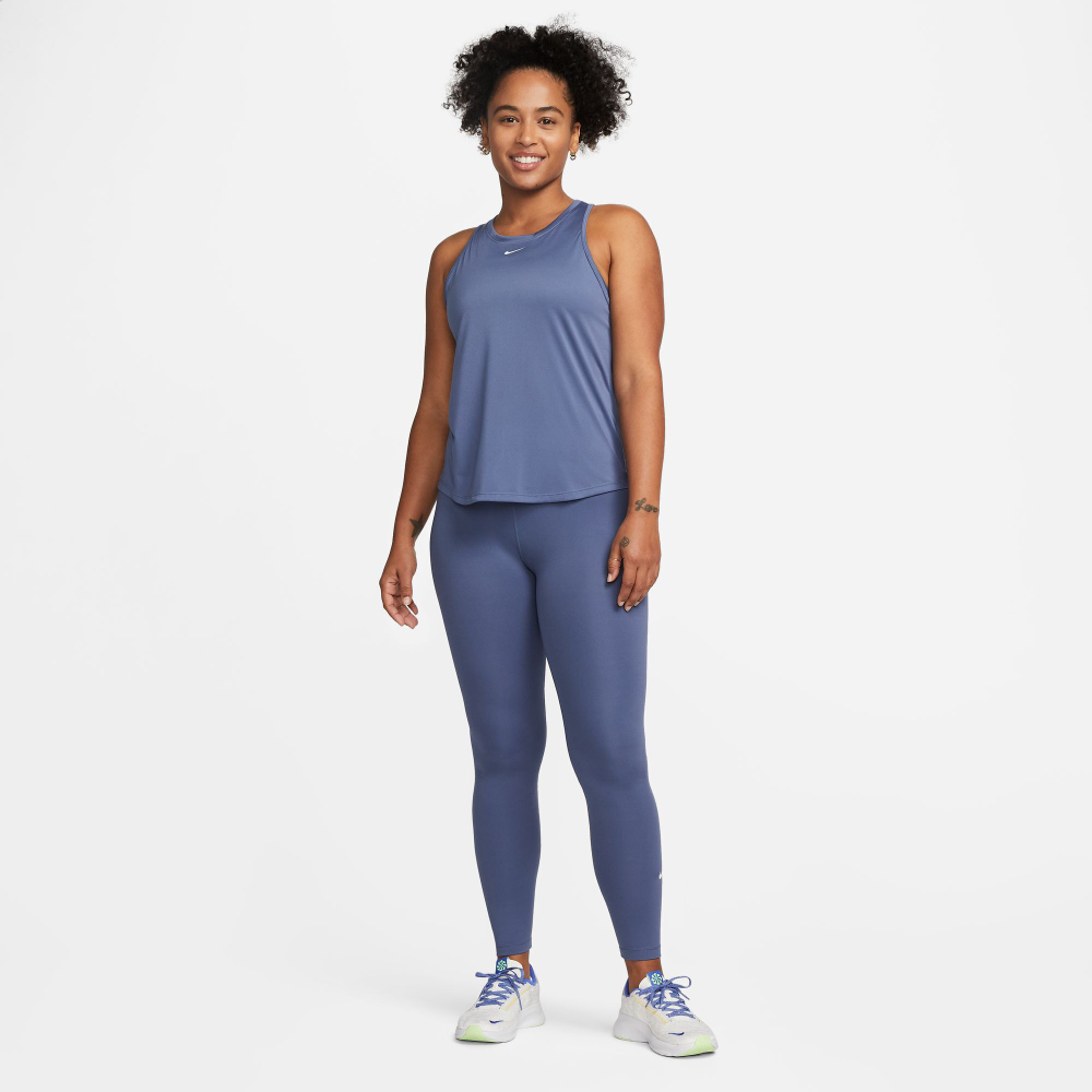 Женская теннисная майка Nike Dri-Fit One STD Tank Top Women - Blue Grey
