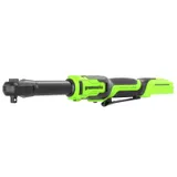 Гайковерт-трещотка Greenworks GD24RWX удлиненная, 24V, бесщеточная, 1/2", 80Нм, редуктор 170 мм, без АКБ и ЗУ с сумкой, арт. 3804207 — фото 5