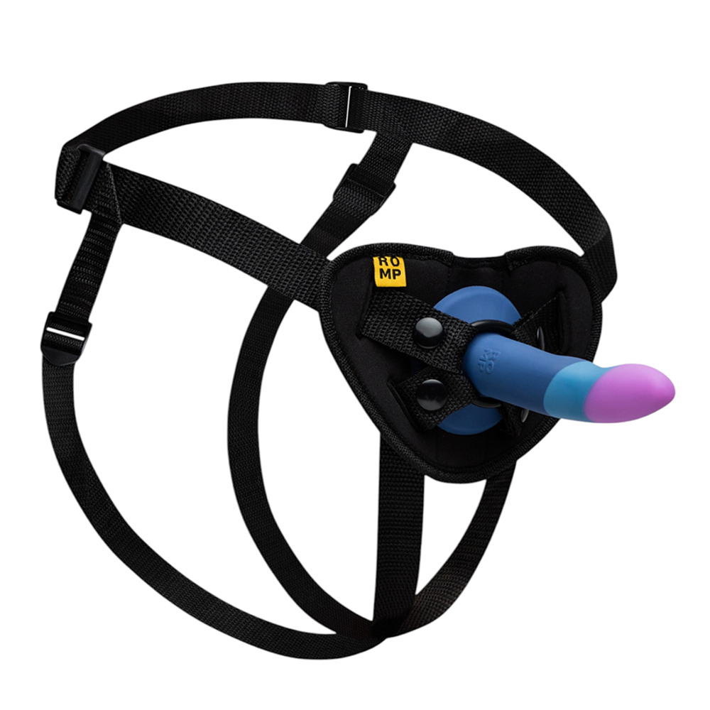 Женский страпон 14см Romp Piccolo Pegging Strap-On Kit RPSO1SG9