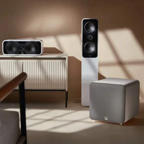 Q Acoustics SUB80 Satin White