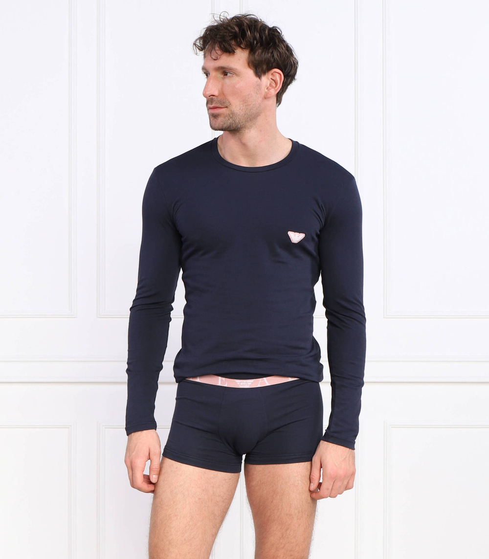 лонгслив Emporio Armani - темно-синий(111023 3R512)