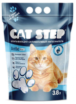 CAT STEP Arctic Blue Наполнитель силикагелевый 3,8 л