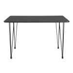 Стол Bradex Home Solution 120x80х75,5см, чёрный