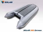 Лодка надувная моторная solar-380 к (оптима)