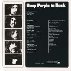 Deep Purple. In Rock (180g black vinyl/Gatefold) (LP)