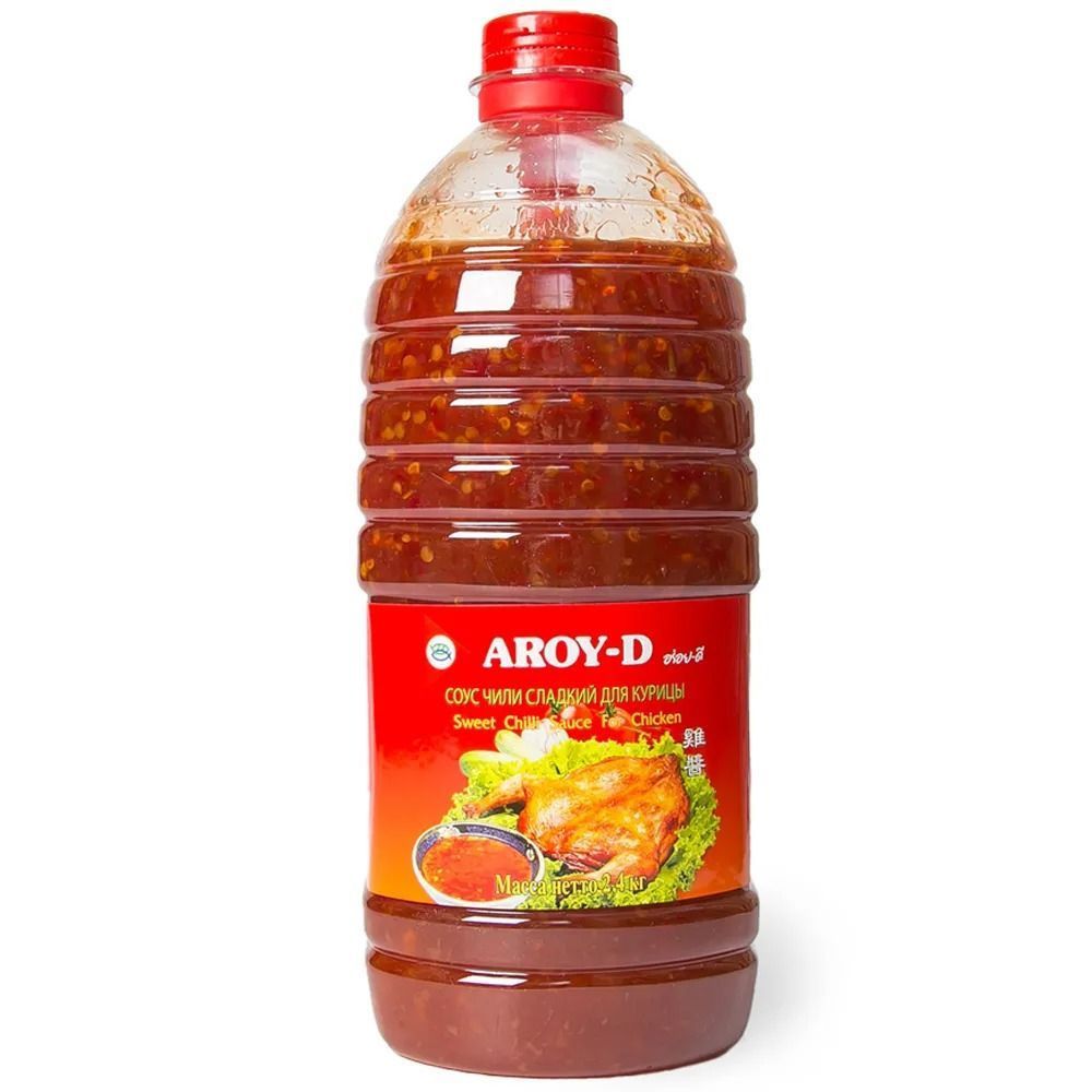 Соус Чили сладкий для курицы AROY-D канистра 2.4л