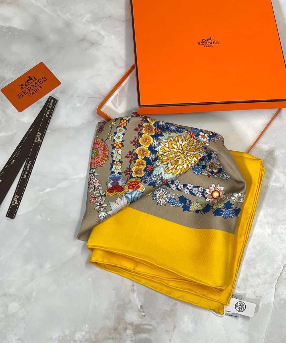 Платок Hermes 90х90 см