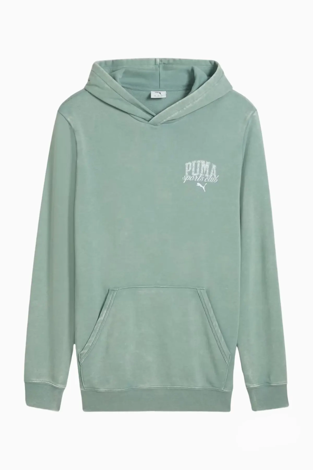 Кофта Puma Classics Washed - зеленый