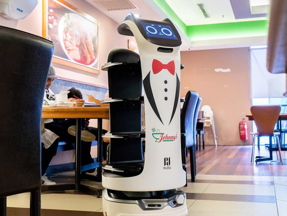 Сервисный робот-доставщик PuduRobotics BellaBot