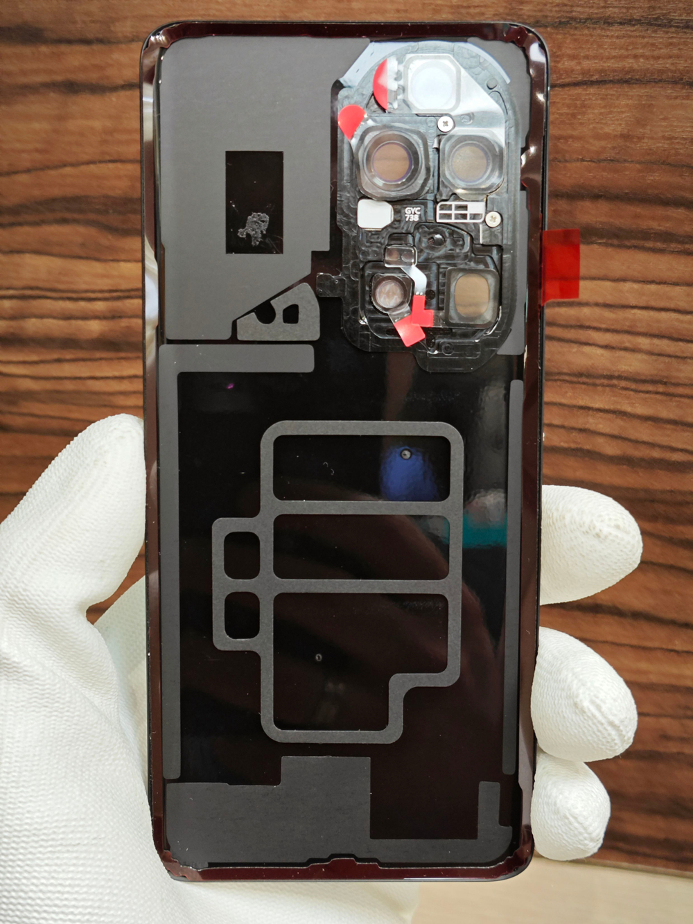 Задняя крышка ORIGINAL для Huawei P50 PRO JAD-LX9 ( заднее стекло ) цвет: Чёрный