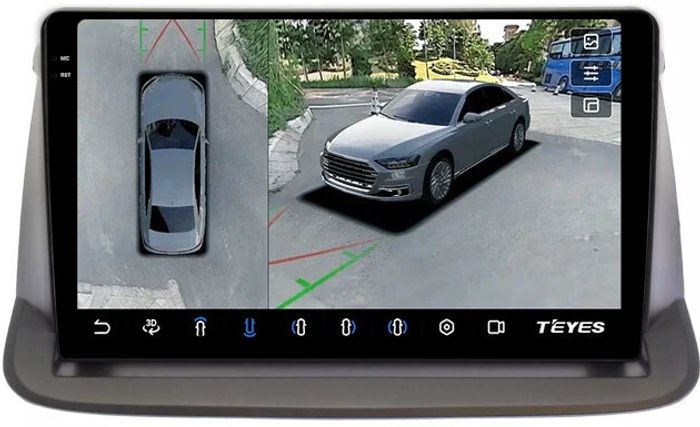 Магнитола для Honda Stepwgn 3 2005-2009 - Teyes CC3-2K-360 на Android 10, Быстрая, 2K QLED, CarPlay, 4G SIM-слот, 4 камеры в комплекте