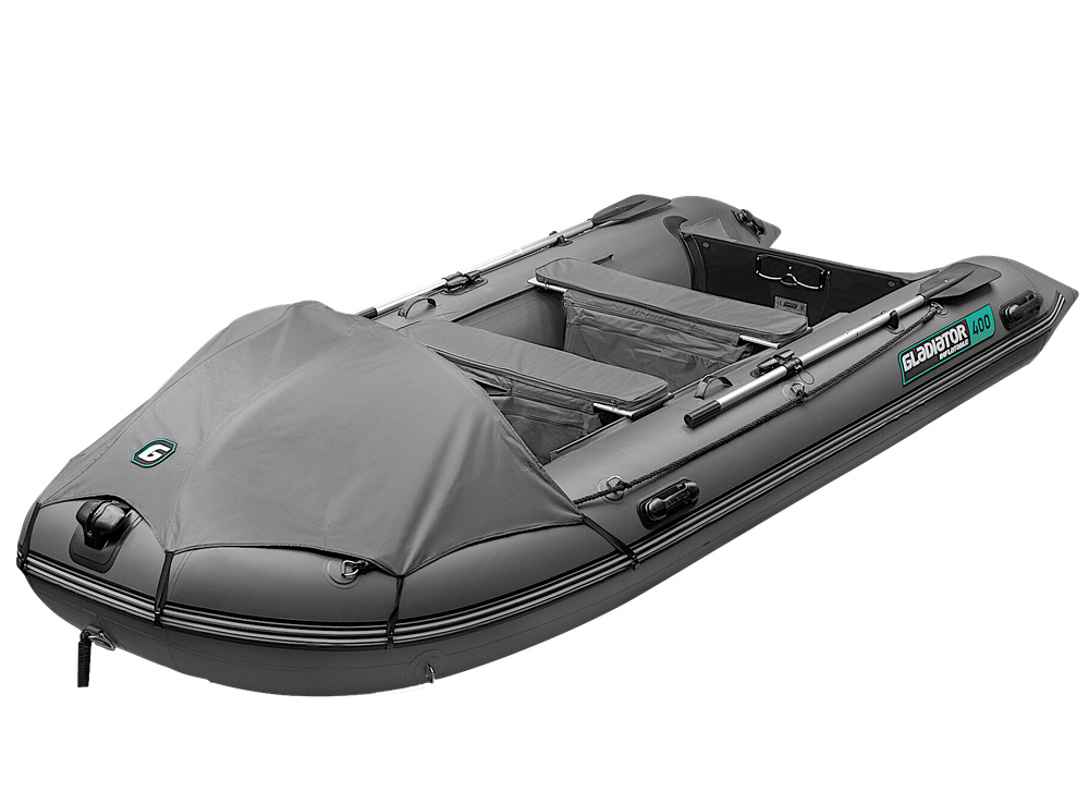 Лодка ПВХ Gladiator Active C400AL с алюминиевым полом -