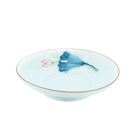 Gaiwan „Lotos z brązową obwódką”, 180 ml