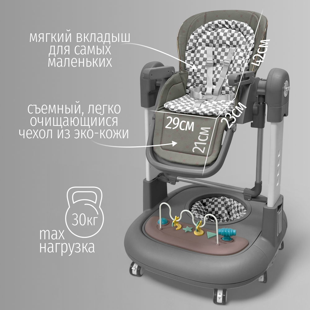 Многофункциональный стульчик для кормления 5в1 William