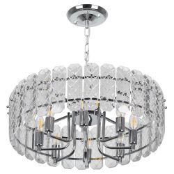 Люстра Rivoli Whitney 1050-308 8 х Е14 40 Вт хрусталь | Rivoli
