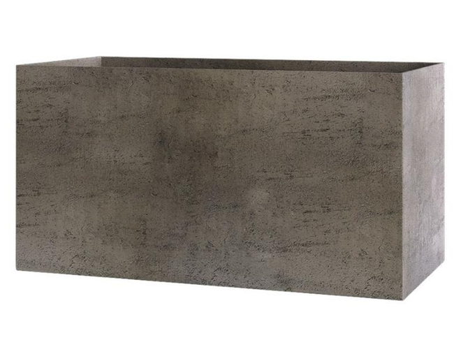 Кашпо Concretika Balcony 40x15x15 Smokey Grey