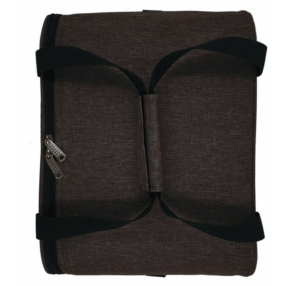 Сумка дорожная для ручной клади Pobedabags Комфорт brown 36 х 20 х 27