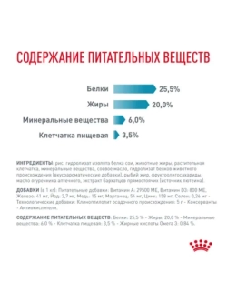 Hypoallergenic Корм для кошек 2кг