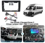 Магнитола для Citroen Jumper, Fiat Ducato, Peugeot Boxer 2006-2022 - Kuberg SF-9990 QLed+2K, Android 13, Быстрейшая, CarPlay, 4G SIM-слот