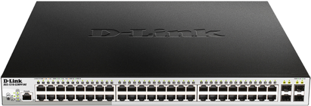Коммутатор управляемый D-link DGS-1210-52MPP/ME/B3A