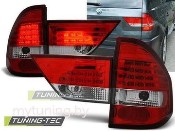 Задние фонари red white led для BMW X3 E83