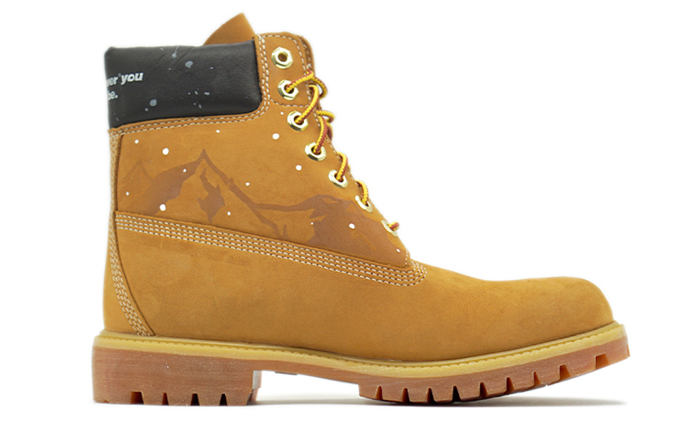 Timberland PREMIUM Thermal Short Outdoor Boots Women"s Yellow Wide Fit