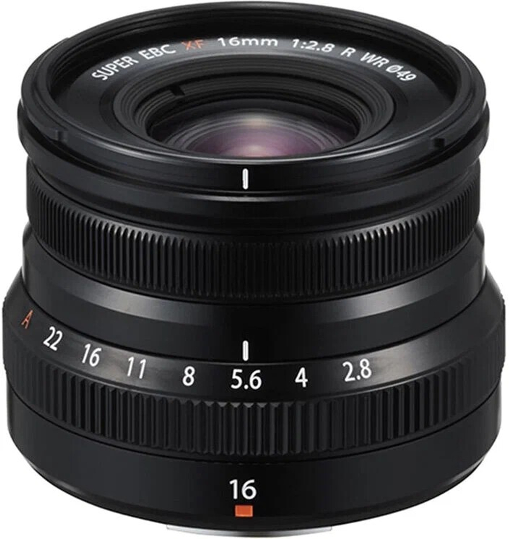 Fujifilm XF 16mm F2.8 R WR Black