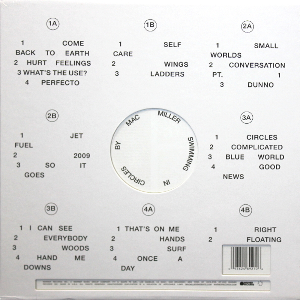 Mac Miller / Swimming In Circles (Limited Edition)(Coloured Vinyl)(4LP)