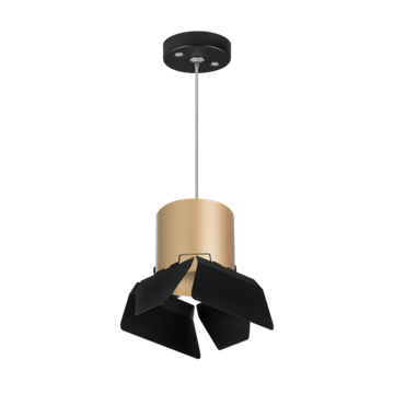 Подвесной светильник 1*Gx53 RP3490487 черный/золото Rullo Lightstar