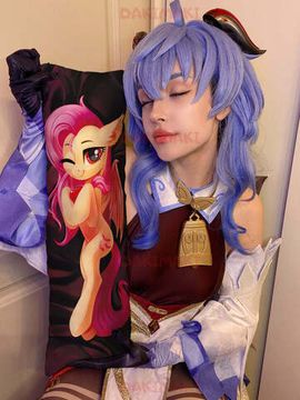 Мини дакимакура Пони из Дружба — это чудо | My Little Pony арт. M0610, 60х20 см