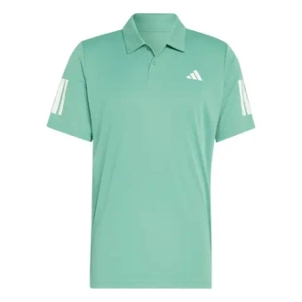 Мужское теннисное поло Adidas Club Tennis 3-Stripes - semi court green