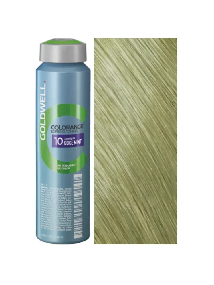 Goldwell Colorance 10BEIGE MINT - Бежевый мятный нео-минт, 120 мл