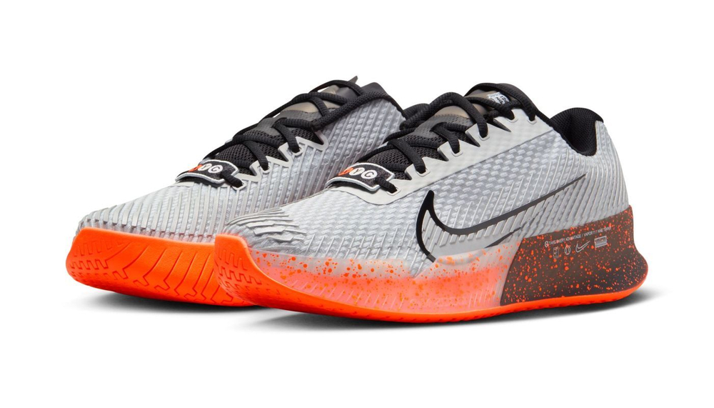 Мужские кроссовки теннисные Nike Zoom Vapor 11 Premium - серый