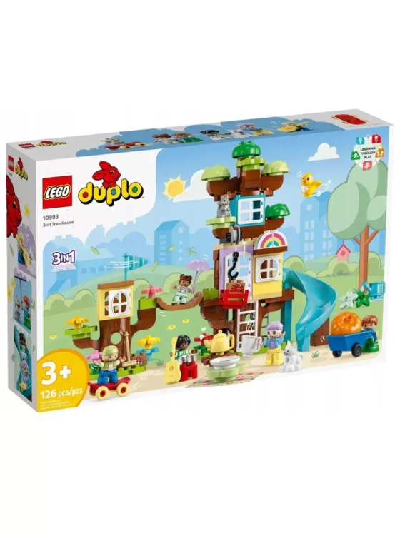 Лего Дупло Дом на дереве 3 в 1 Duplo