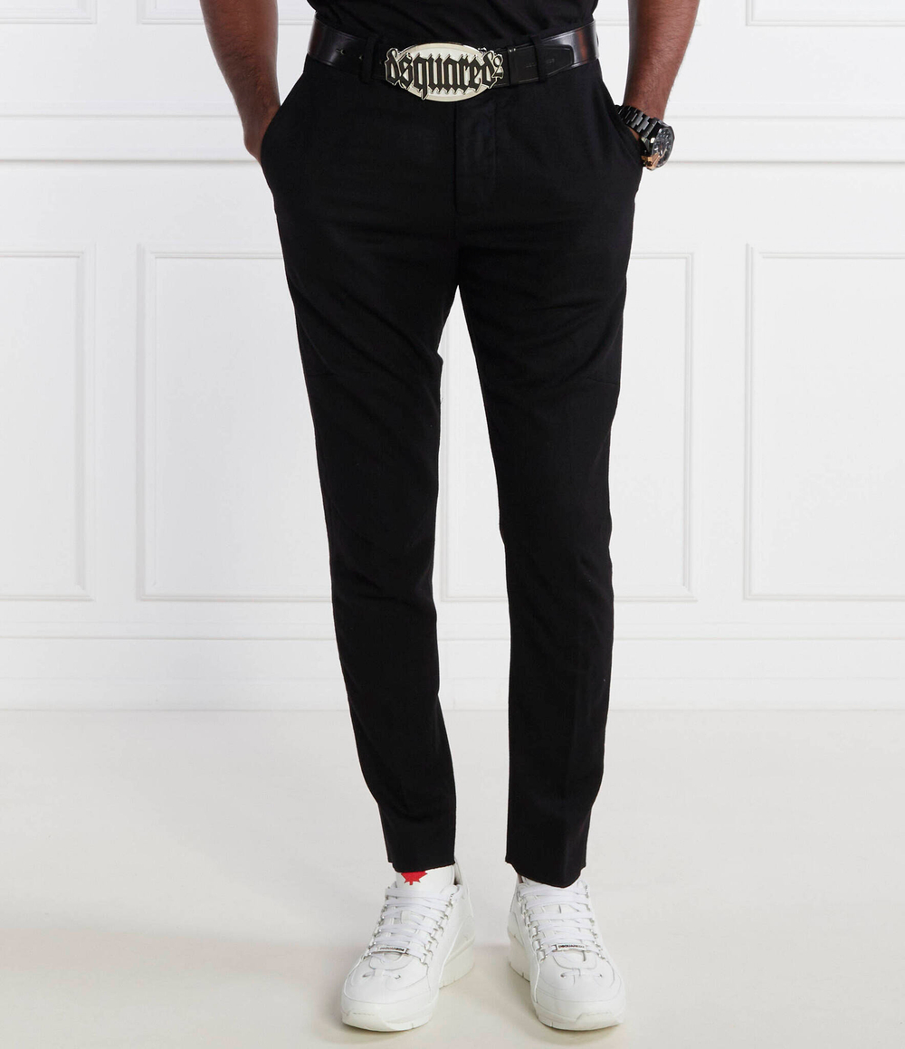 Хлопковые чиносы Flannel Sexy Chino Pant Dsquared2 - черный(S71KB0576 S40747)