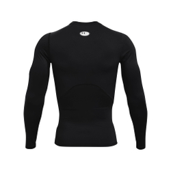 Мужское теннисное поло Under Armour Heatgear Comp Long Sleeve Men - Black, White