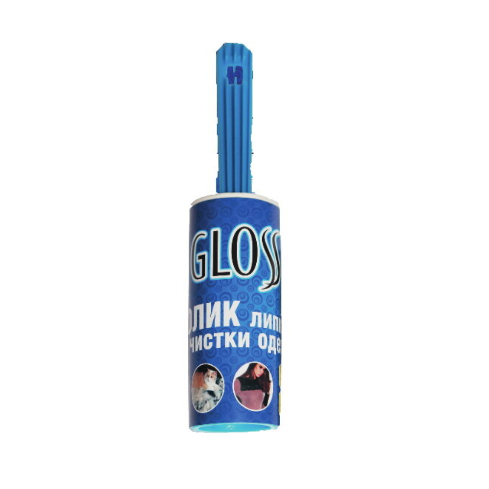 Липкий ролик для чистки одежды Gloss 1 шт