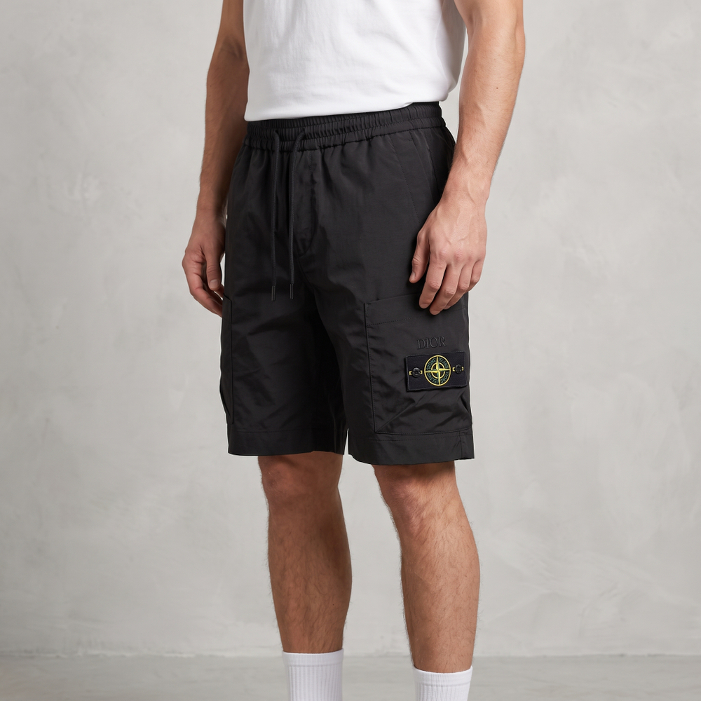 Шорты Stone Island x Dior  #1 • Черный