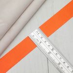 Лента атласная 1-сторонняя 25.0 мм / 22.86±1 метров, 044 оранжевый, Globus