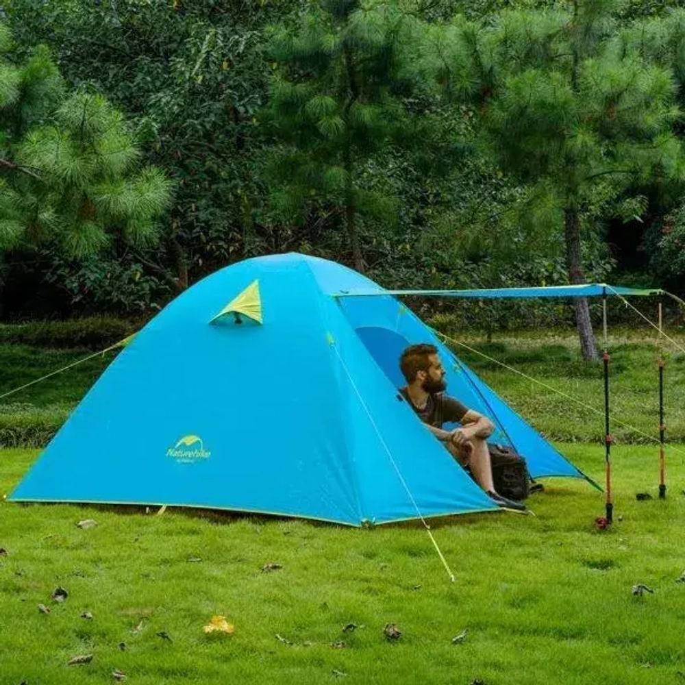 ПАЛАТКА NATUREHIKE 3-Х МЕСТНАЯ 210T65D NH18Z033-P