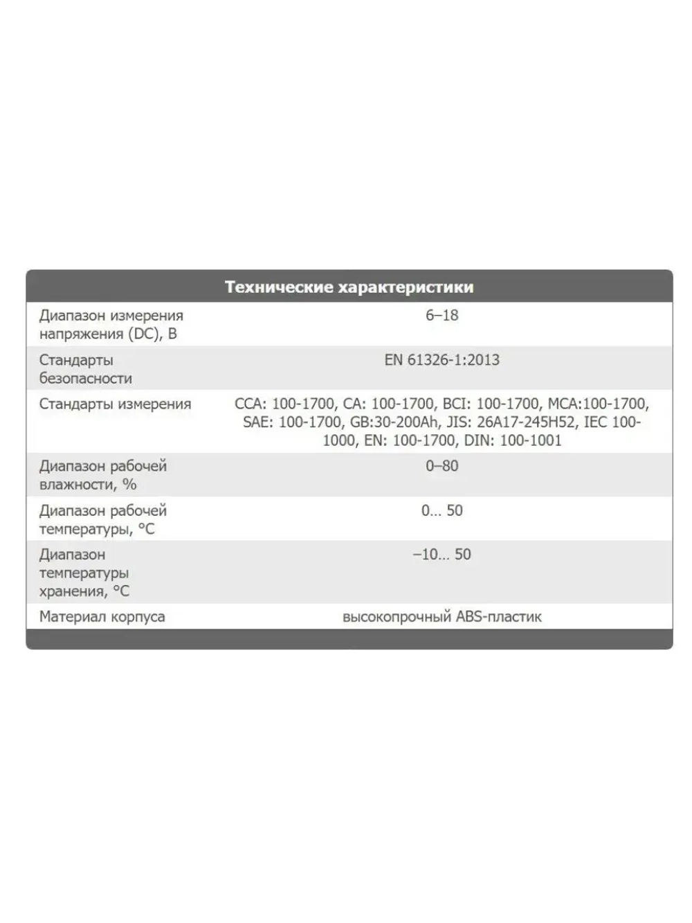 Тестер аккумуляторный Ermenrich Zing AL30