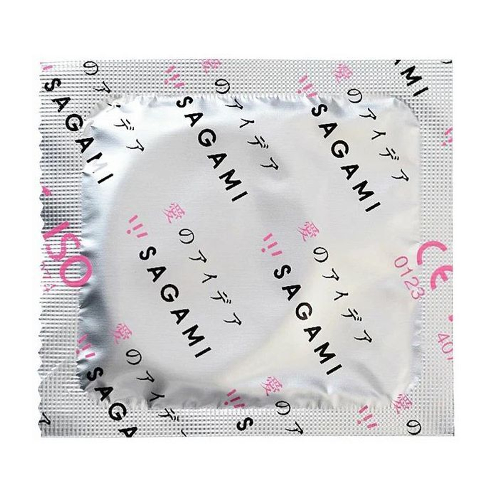 Презерватив Sagami Xtreme Mint с ароматом мяты - 1 шт. (Цвет: прозрачный)