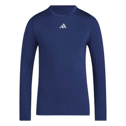 Мужская теннисная футболка Adidas Techfit Aeroready Long - tena blue