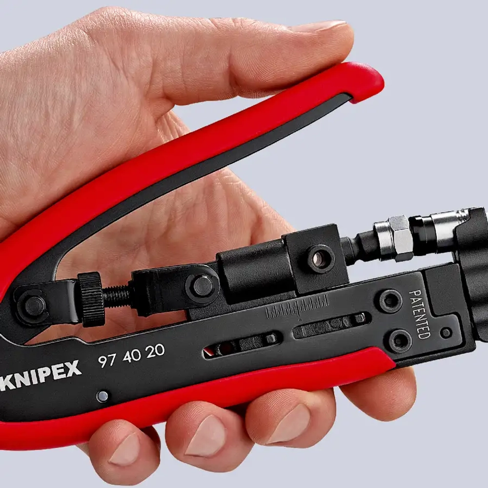 Компрессионный инструмент 175 мм Knipex 97 40 20 SB