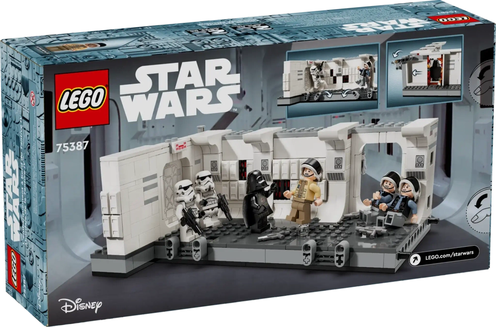 Конструктор LEGO Star Wars 75387 Вторжение на Тантив IV