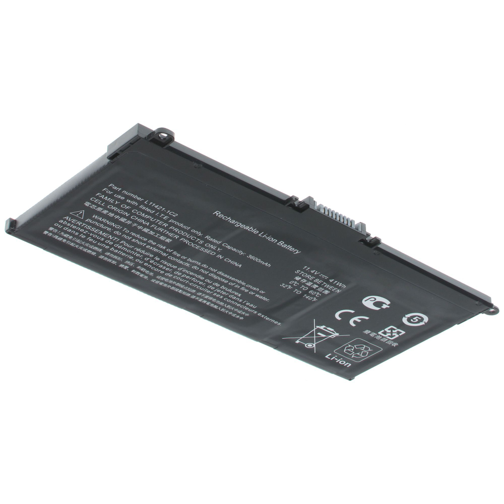 Аккумуляторная батарея AnyBatt 3600mAh для ноутбука HP L11421-422, HSTNN-LB8M, HT03XL